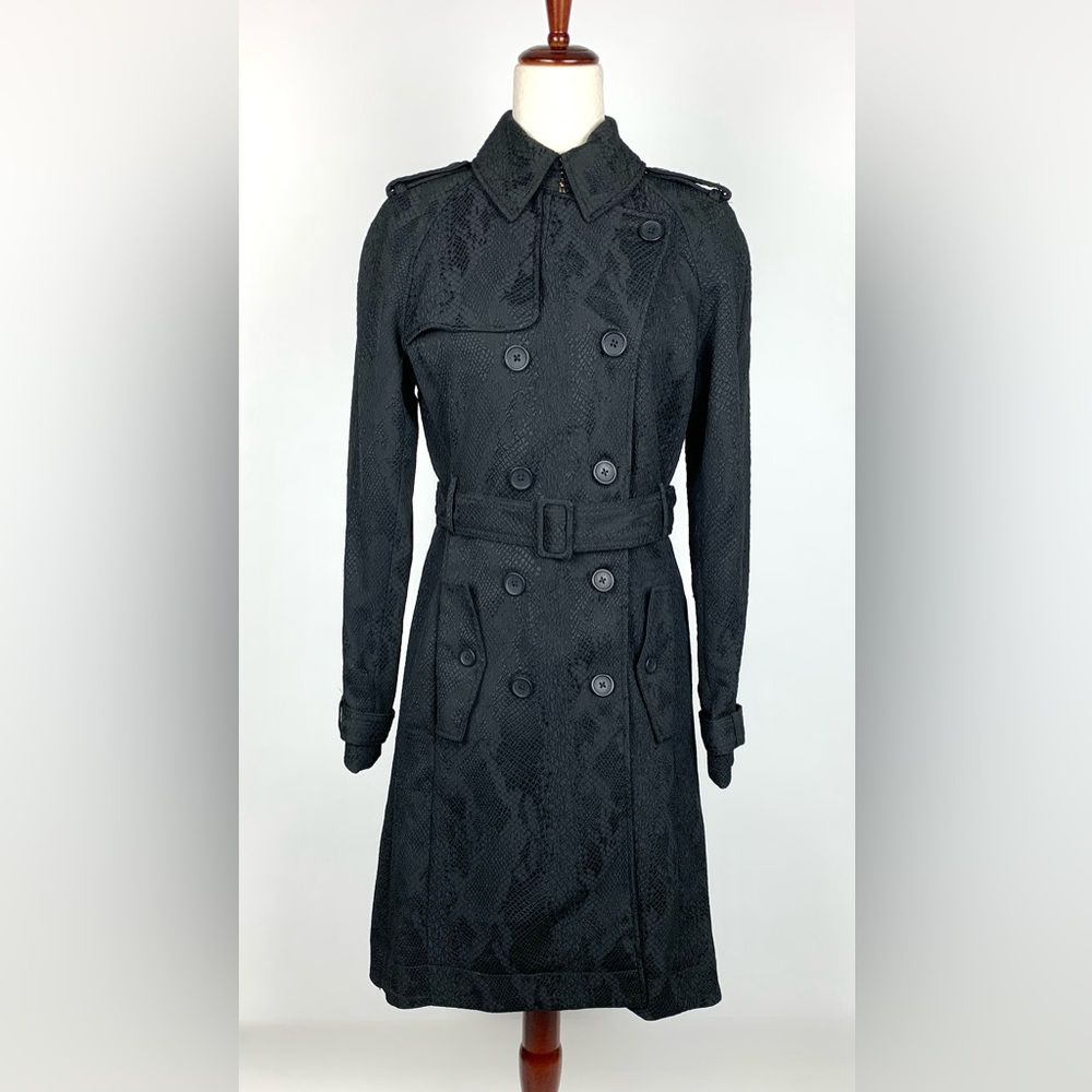 Altuzarra for Target Snake Print Trench Coat, NWT